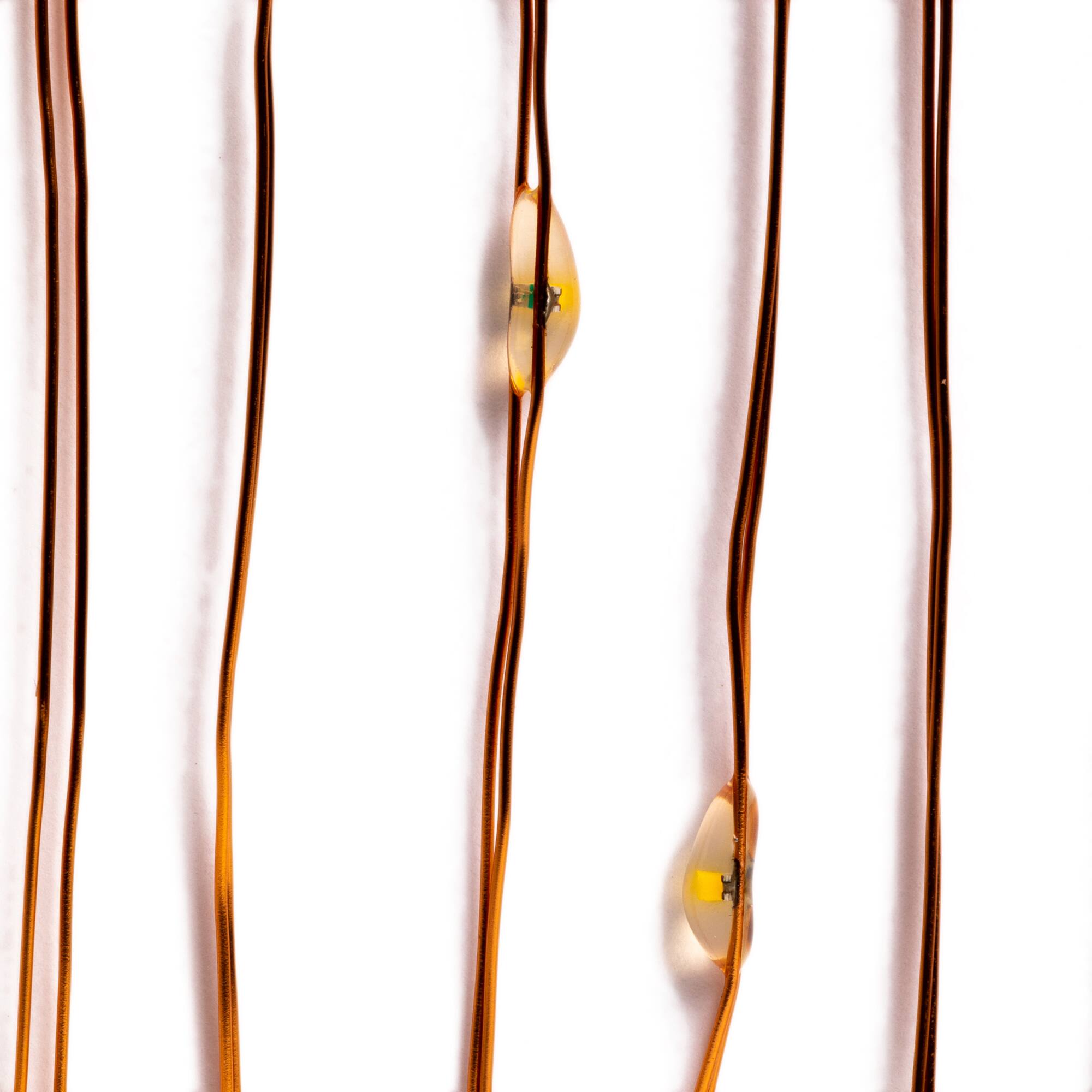 40ct. Warm White Copper Wire LED String Lights by Ashland®